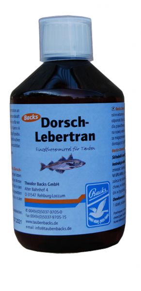 Backs Dorsch-Lebertran 500 ml