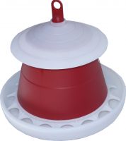 Feeder for poultry - plastic - (9kg)