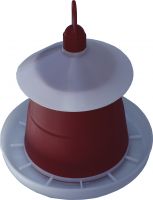 Feeder for poultry - plastic - (6kg)