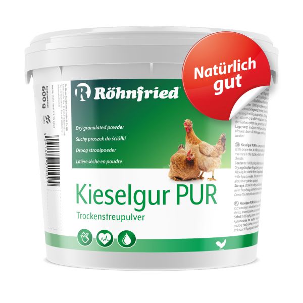 Kieselgur Pur 600 g Eimer